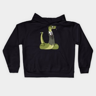 Educated Snake Kids Hoodie